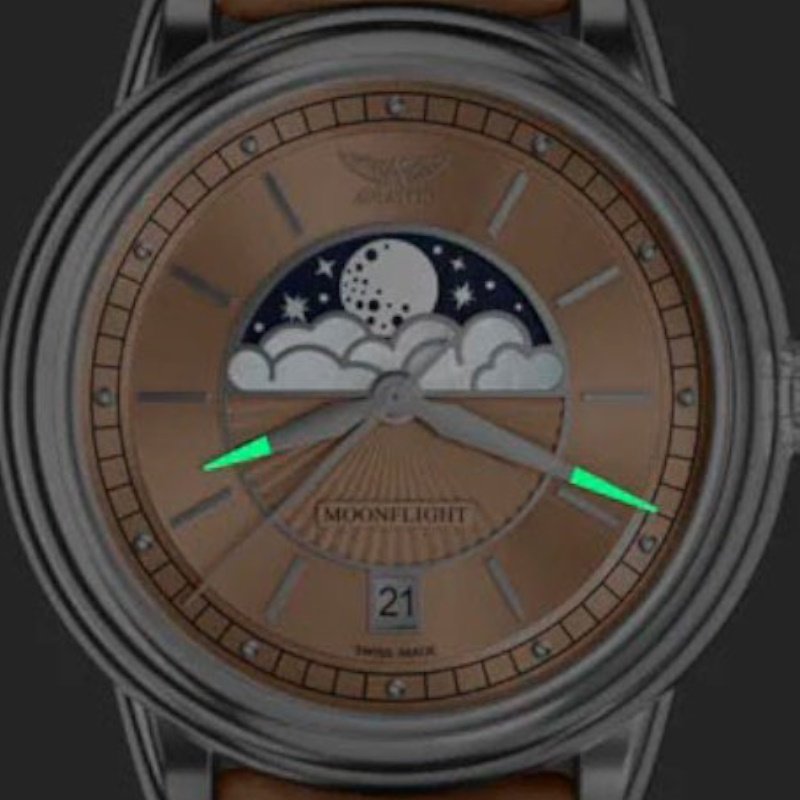 Women’s watch AVIATOR Douglas Moonflight V.1.33.0.259.5
