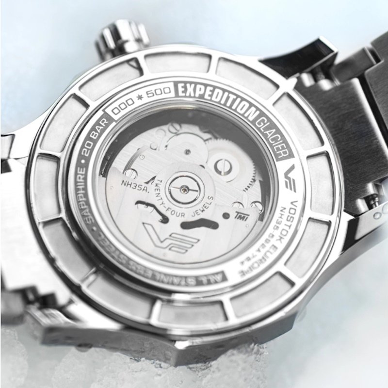 Мужские часы Vostok Europe Limited Edition Expedition Glacier Automatic NH35-592A784