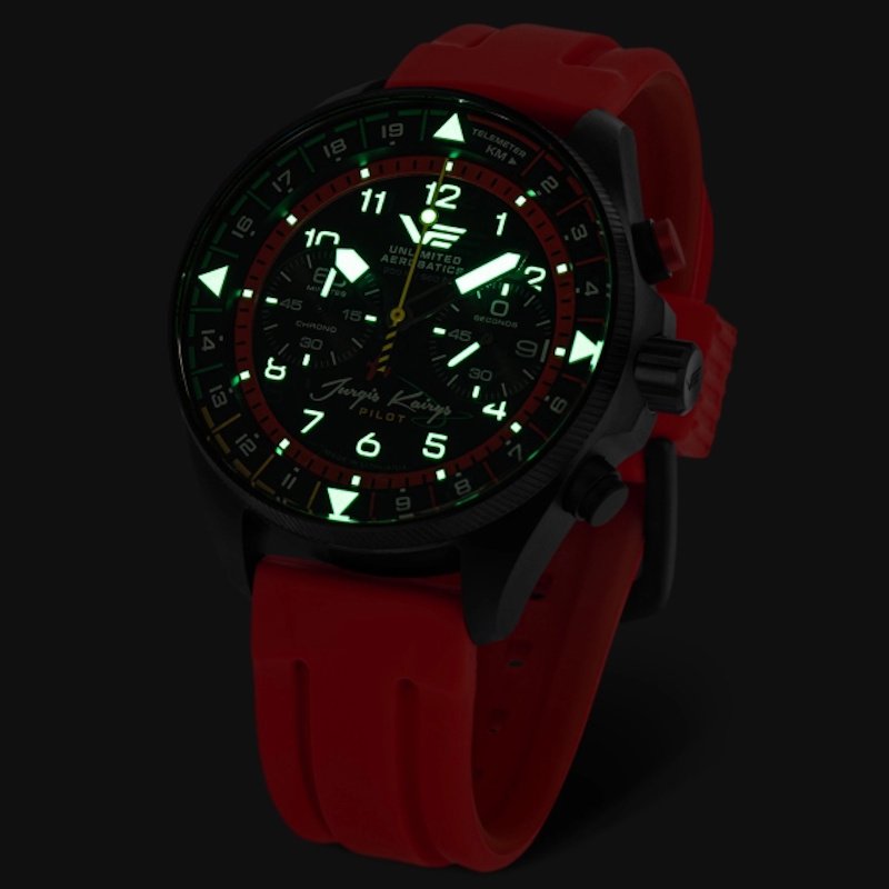 Meeste käekell Vostok-Europe âPilot Jurgis Kairys. Unlimited Aerobaticâ - Limited edition - 6S21-326C794SLRE