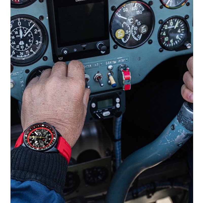Meeste käekell Vostok-Europe âPilot Jurgis Kairys. Unlimited Aerobaticâ - Limited edition - 6S21-326C794SLRE