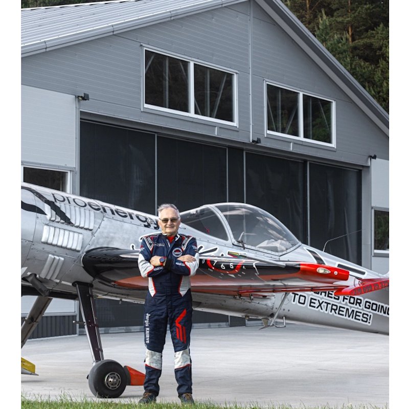 Meeste käekell Vostok-Europe âPilot Jurgis Kairys. Unlimited Aerobaticâ - Limited edition - 6S21-326C794SLRE