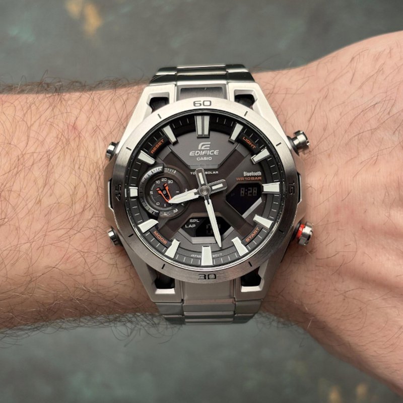 Meeste käekell Casio Edifice Bluetooth Sospensione ECB-2300D-1AEF