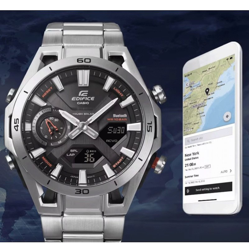 Meeste käekell Casio Edifice Bluetooth Sospensione ECB-2300D-2AEF