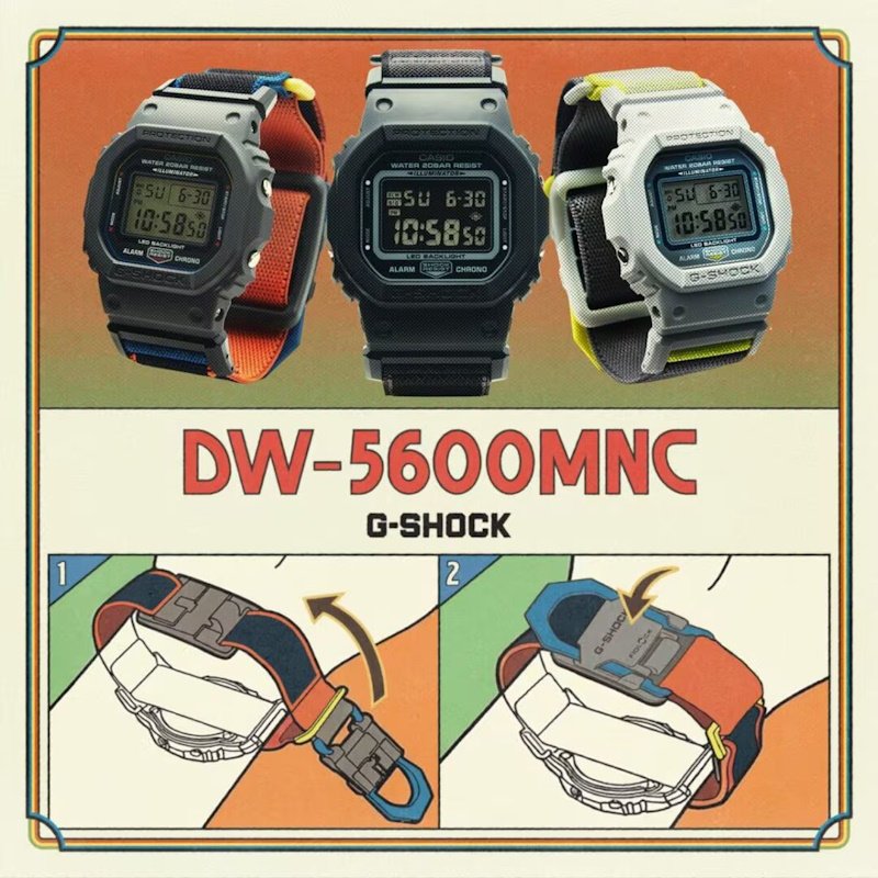 Meeste käekell Casio G-Shock DW-5600MNC-8A2ER