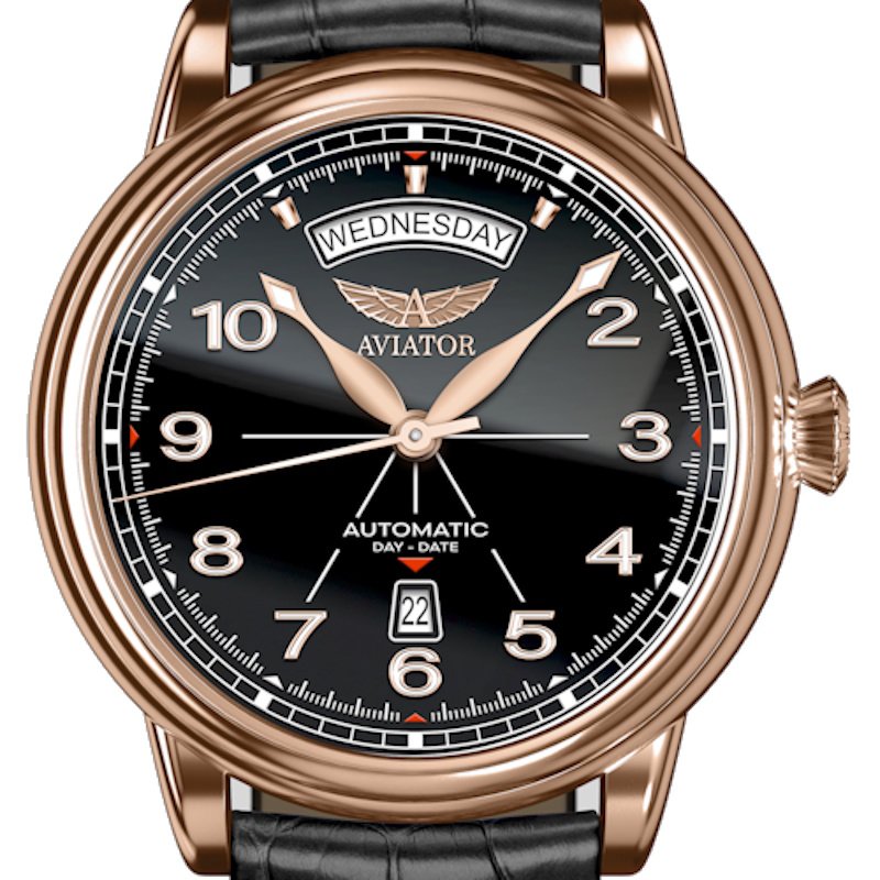 Meeste käekell Aviator Douglas Day Date V.3.44.2.398.4