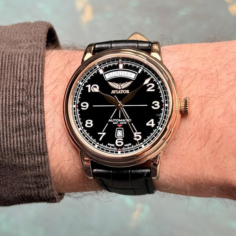 Meeste käekell Aviator Douglas Day Date V.3.44.2.398.4