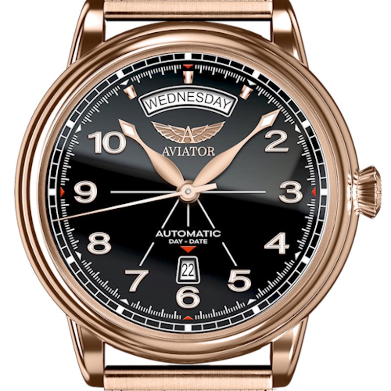 Meeste käekell Aviator Douglas Day Date V.3.44.2.398.5
