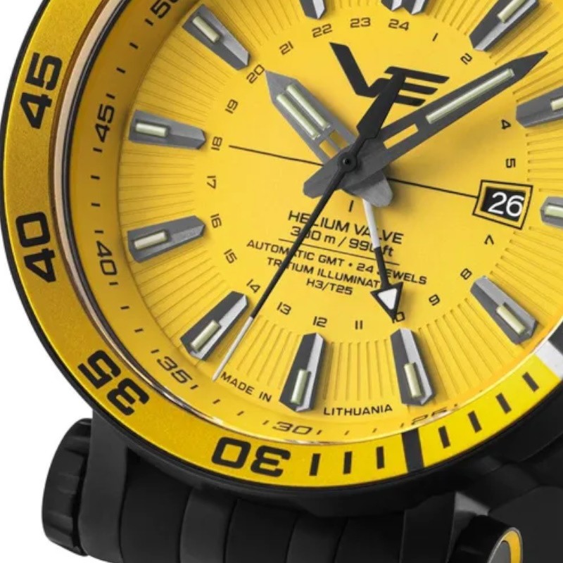 Meeste käekell Vostok Europe Energia Rocket Automatic GMT NH34 -575C719BRBK-LEBK