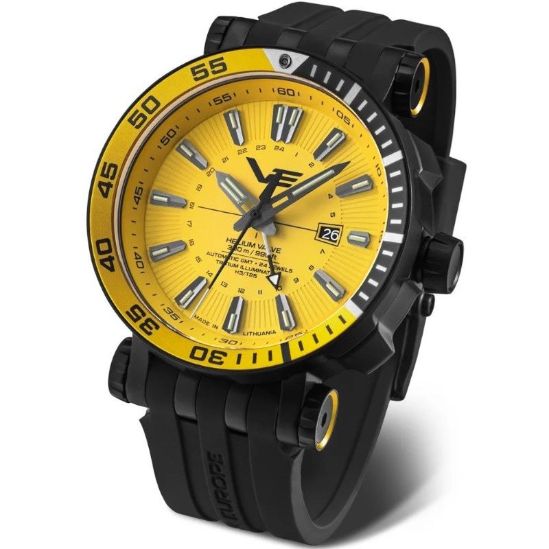 Meeste käekell Vostok Europe Energia Rocket Automatic GMT NH34 -575C719BRBK-LEBK