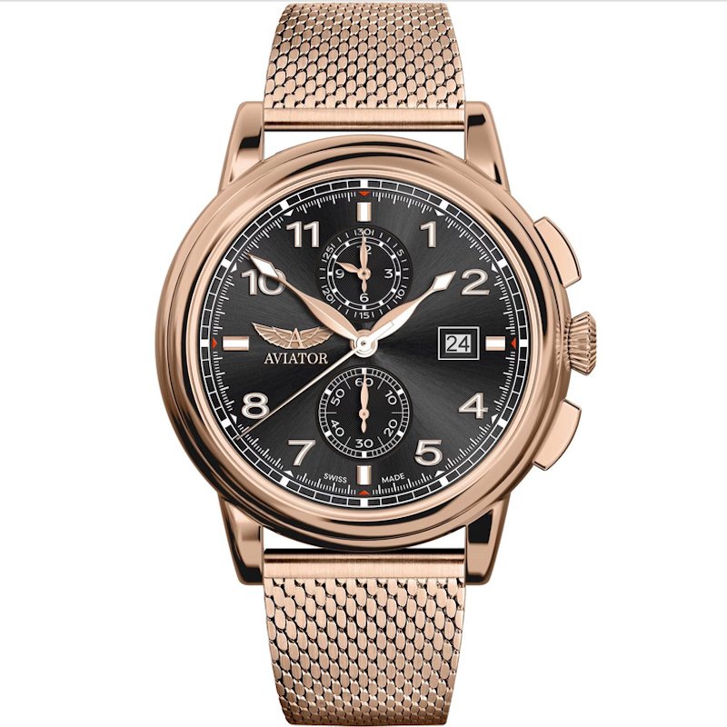 Мужские часы Aviator Douglas DC-3 Chronograph V.2.45.2.406.5
