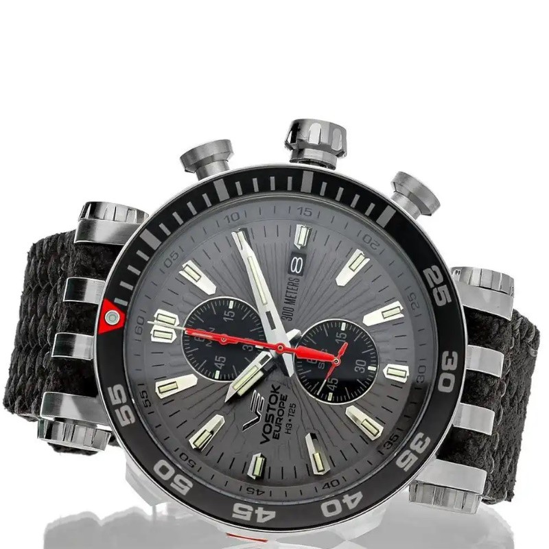 Мужские часы Vostok Europe Energia Rocket Chronograph âVK61-575A588LEBK-SLRE