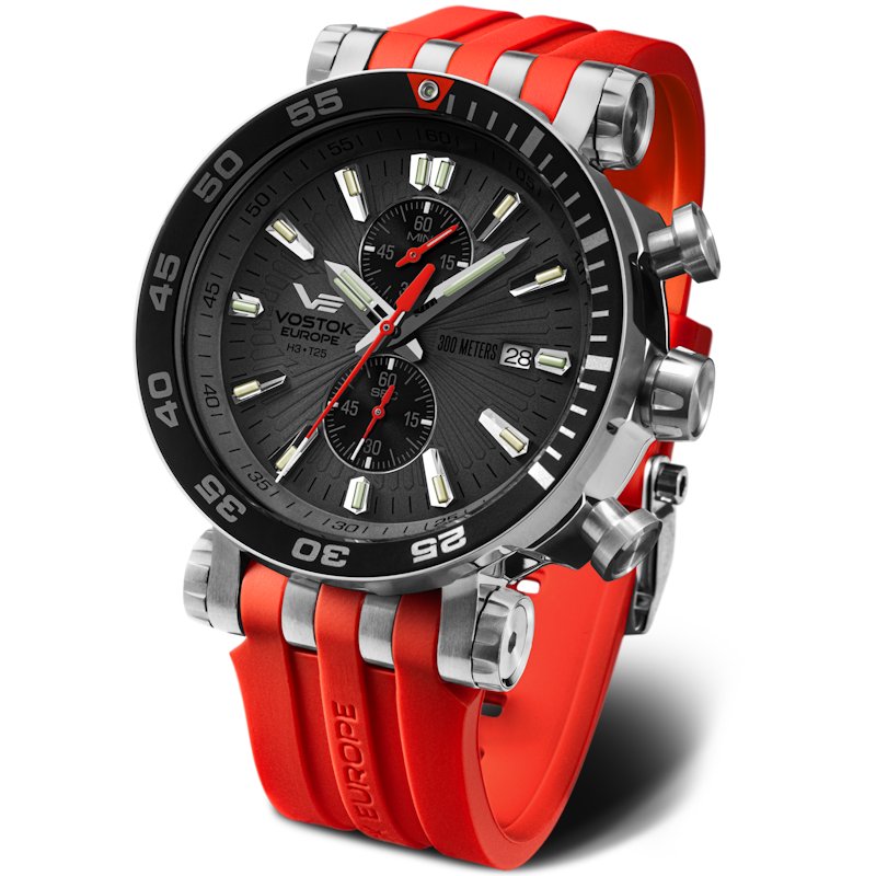 Мужские часы Vostok Europe Energia Rocket Chronograph âVK61-575A588LEBK-SLRE
