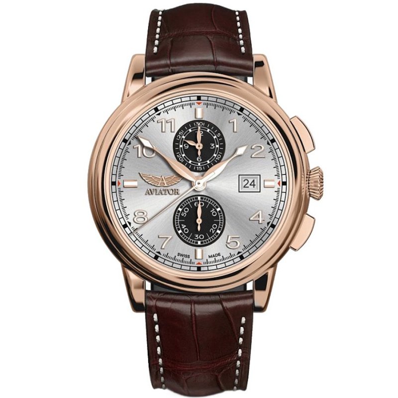 Мужские часы Aviator Douglas DC-3 Chronograph V.2.45.2.412.0