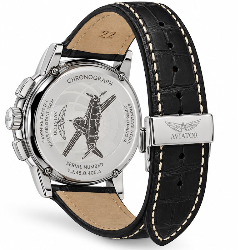 Мужские часы Aviator Douglas DC-3 Chronograph V.2.45.0.405.4