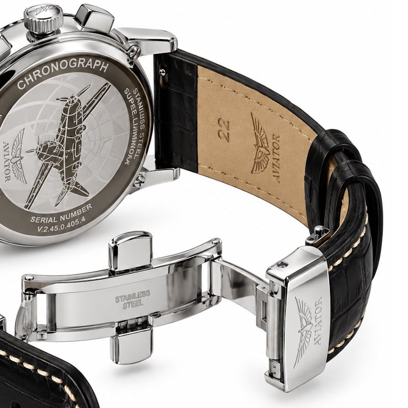 Мужские часы Aviator Douglas DC-3 Chronograph V.2.45.0.405.4