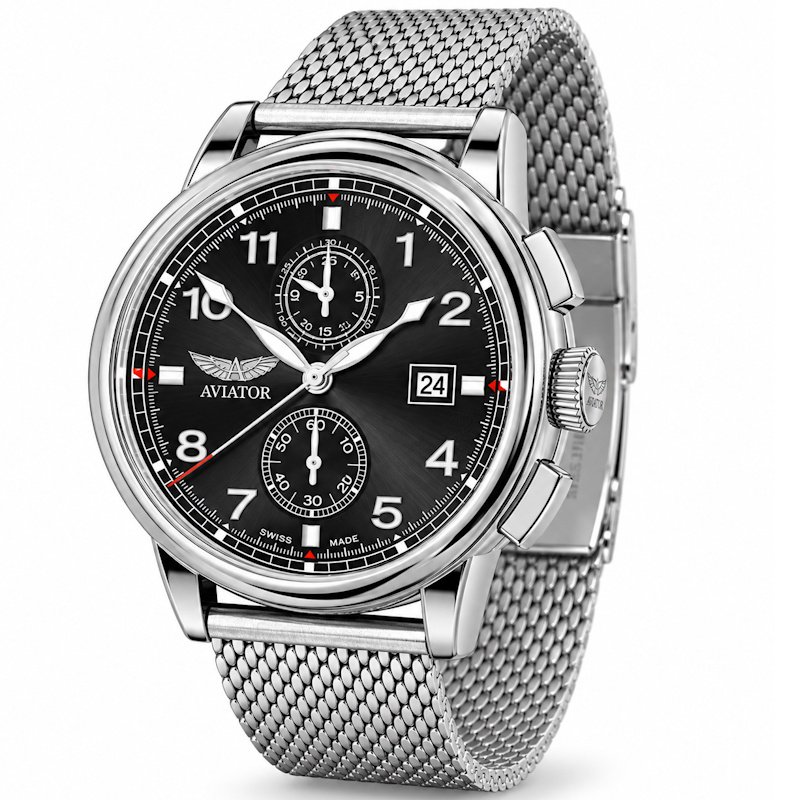 Men’s watch Aviator Douglas DC-3 Chronograph V.2.45.0.405.5