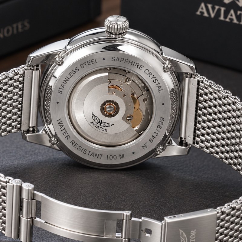 Мужские часы Aviator Douglas Day Date V.3.20.0.142.5