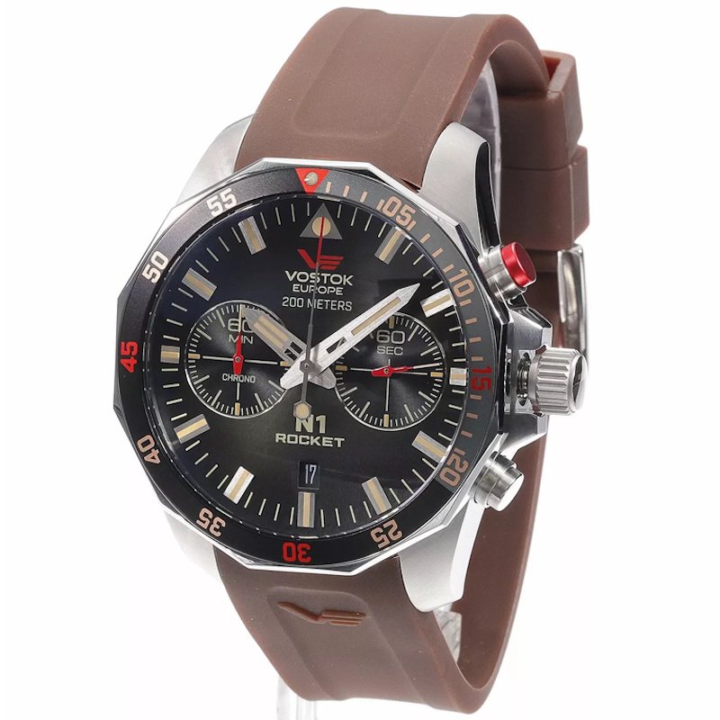 Мужские часы Vostok Europe Rocket N1 6S21-225A618SL