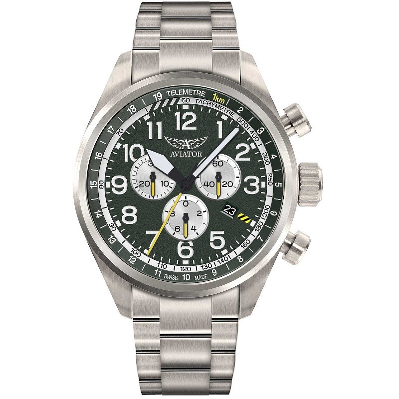 Мужские часы AVIATOR Airacobra P45 Chrono V.2.25.7.171.5