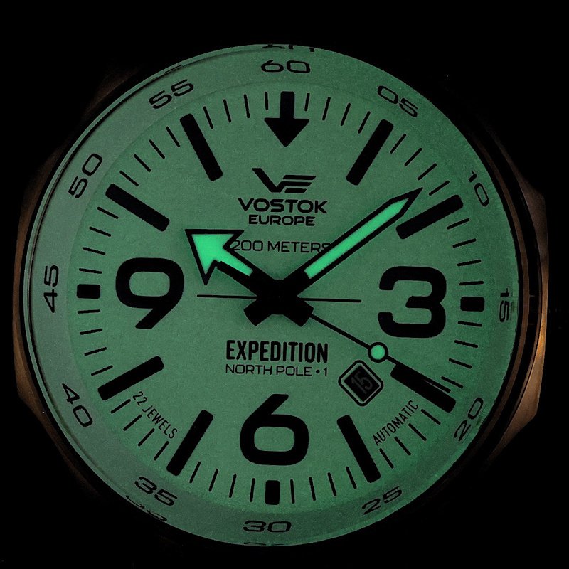 Meeste käekell Vostok Europe Expedition North Pole 1 Automatic YN55-595B641BR