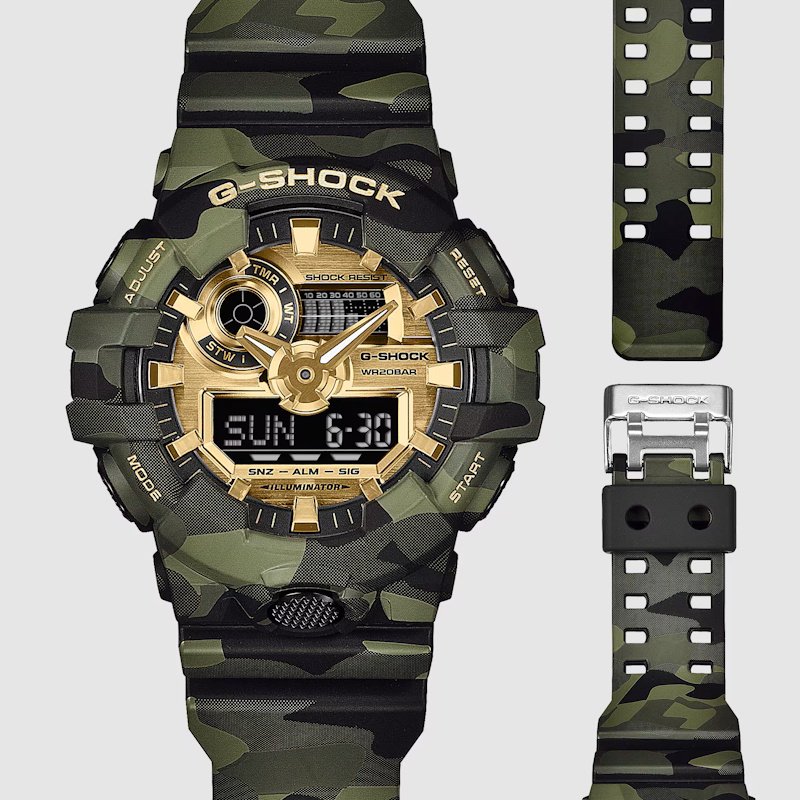 Meeste käekell Casio G-Skock Original GA-700CMG-3AER